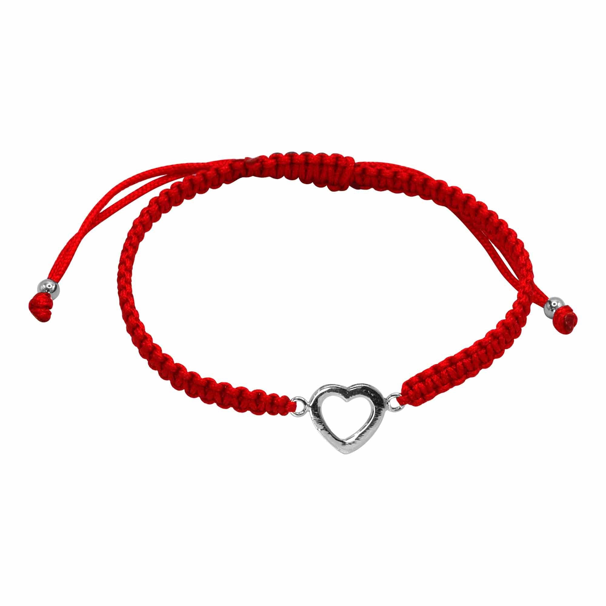 PULSERA ROJA CORAZÓN